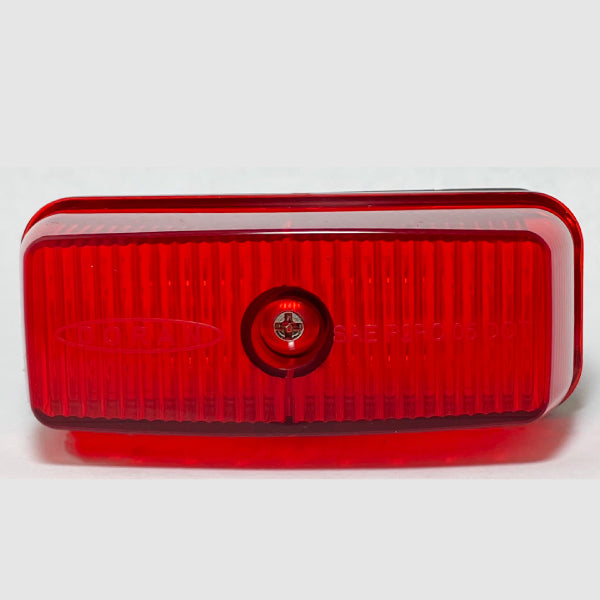 Red Rectangular Marker Lights